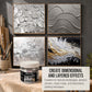 Impasto Silver Acrylic Gel Medium (500ml Tub) - Layering & Extending Acrylic Paint