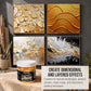 Impasto Gold Acrylic Gel Medium (500ml Tub) - Layering & Extending Acrylic Paint