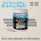 Acrylic Modeling Paste Sand Texture White - 32oz, Lightweight, Flexible, Mixable, Sandable, and Archival-Safe