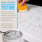 Acrylic Modeling Paste Sand Texture White - 32oz, Lightweight, Flexible, Mixable, Sandable, and Archival-Safe