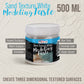 Acrylic Modeling Paste Sand Texture White - 16.9oz (500ml) Lightweight, Flexible, Mixable, Sandable, and Archival-Safe