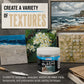 Acrylic Modeling Paste Sand Texture White - 16.9oz (500ml) Lightweight, Flexible, Mixable, Sandable, and Archival-Safe