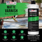 16 oz Matte Acrylic Varnish for Acrylic Painting, Permanent Clear Protection, Reduces UV & Photography Glare