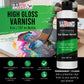 8 oz High Gloss Varnish for Acrylic Paintings - Clear Protective Finish with UV Protection