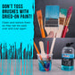 Brush Cleaner and Restorer, 16 oz - Cleans Paint Brushes, Airbrushes, Art Tools, Remove Dried On Acrylic Oil, Water-Based Paint Colors