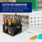 60 Slot Marker Organizer & Paint Brush Holder â€“ Multi-Level Marker Storage, Pens, Brushes, Colored Pencils