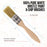720 Pack of 1 inch Paint and Chip Paint Brushes for Paint, Stains, Varnishes, Glues, and Gesso