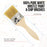 288 Pack of 2 inch Paint and Chip Paint Brushes for Paint, Stains, Varnishes, Glues, and Gesso