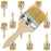 12 Pack of 3 inch Paint and Chip Paint Brushes for Paint, Stains, Varnishes, Glues, and Gesso