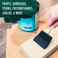 3 inch Foam Sponge Wood Handle Paint Brush Set (Super Value Pack of 30) - Lightweight, durable and great for Acrylics, Stains, Varnishes, Crafts, Art