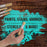 5 Piece Stencil Brush Set - Round Paint Brushes with Natural Bristle - Stiff Bristle Brushes for Chalk Paint, Acrylic, Watercolor - Stipple Brush for Stenciling