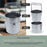 Stainless Steel Paint Brush Washer with Wash Tank, Spiral Holder, and Sediment Grate - Oil Paint Brush Cleaner for Artists