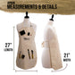 Large Canvas Adjustable Artist Apron (Size: 27-1/2" x 21")