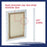 Multi-Pack 2-Ea of 4x4, 5x7, 8x10, 9x12, 11x14. Professional Quality Small 12oz Primed Gesso Artist Stretched Canvas