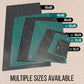 12" x 18" Self-Healing Cutting Mat 5-Ply (2 Pack) - Double-Sided Green/Black Craft Mat, Non-Slip Cutting Mats for Crafts, Sewing, Quilting, Scrapbooking