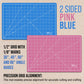 12" x 18" Self-Healing Cutting Mat 5-Ply - Double-Sided Pink/Blue Craft Mat, Non-Slip Cutting Mats for Crafts, Sewing, Quilting, Scrapbooking