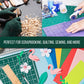 18" x 24" Self-Healing Cutting Mat 5-Ply - Double-Sided Green/Black Craft Mat, Non-Slip Cutting Mats for Crafts, Sewing, Quilting, Scrapbooking