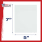 5 X 7 Inch Professional Art Canvas Board Panels 24 Pack - 8 Ounce Heavyweight Cotton Acid Free Canvases for Painting Acrylics and Watercolor (1 Case of 24 Single Canvas Painting Panels)