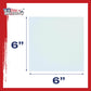 6 X 6 Inch Professional Art Canvas Board Panels 24 Pack - 8 Ounce Heavyweight Cotton Acid Free Canvases for Painting Acrylics and Watercolor (1 Case of 24 Single Canvas Painting Panels)