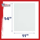 11 X 14 Inch Professional Art Canvas Board Panels 12 Pack - 8 Ounce Heavyweight Cotton Acid Free Canvases for Painting Acrylics and Watercolor (1 Case of 12 Single Canvas Painting Panels)