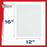 12" x 16" Professional Artist Quality Acid Free Canvas Panel Boards for Painting 48-Pack