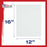 12" x 16" Professional Artist Quality Acid Free Canvas Panel Boards for Painting 4-Pack