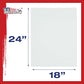 18 X 24 Inch Professional Art Canvas Board Panels 4 Pack - 8 Ounce Heavyweight Cotton Acid Free Canvases for Painting Acrylics and Watercolor (1 Case of 4 Single Canvas Painting Panels)