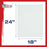 18 X 24 Inch Professional Art Canvas Board Panels 4 Pack - 8 Ounce Heavyweight Cotton Acid Free Canvases for Painting Acrylics and Watercolor (1 Case of 4 Single Canvas Painting Panels)