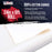 U.S. Art Supply 24" Wide x 2 Yards (6 Feet) Long Unstretched Canvas Roll - 100% Cotton, 12-Ounce Triple Primed Gesso, Acid-Free - Oil Acrylic Painting