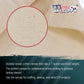 7-Ounce Unprimed Canvas Roll, 12" Wide x 18' Long (6 Yards) - 100% Cotton, Woven, Acid-Free - Unstretched Canvas Rolls for Painting, Murals, & DIY Crafts
