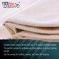 10-Ounce Unprimed Canvas Roll, 63" Wide x 3' Long (1 Yard) - 100% Cotton, Woven, Acid-Free - Unstretched Canvas Rolls for Painting, Murals, & DIY Crafts