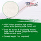 7-Ounce Unprimed Canvas Roll, 63" Wide x 18' Long (6 Yards) - 100% Cotton, Woven, Acid-Free - Unstretched Canvas Rolls for Painting, Murals, & DIY Crafts