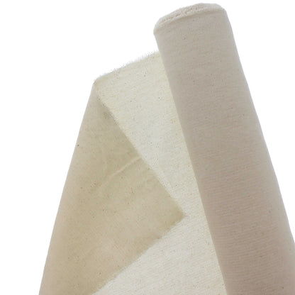 7-Ounce Unprimed Canvas Roll, 63" Wide x 18' Long (6 Yards) - 100% Cotton, Woven, Acid-Free - Unstretched Canvas Rolls for Painting, Murals, & DIY Crafts