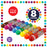 8 Color Crazy Dots Markers - Children's Washable Easy Grip Non-Toxic Paint Marker Daubers