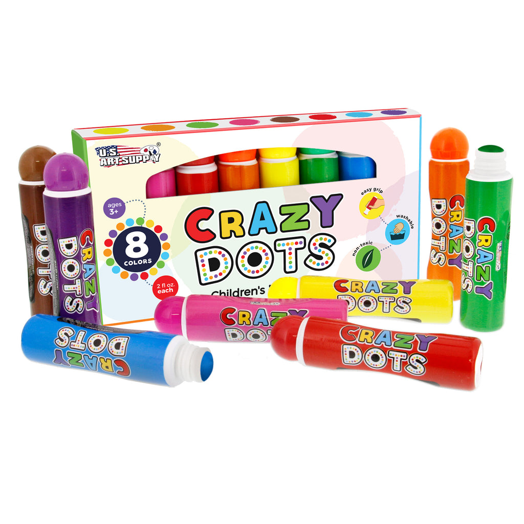 Bundle for Kids: Watercolor Brush Pens + Washable Dot Markers