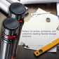 Large Telescoping Drafting Tube (Pack of 2) - 4-7/8" Outside/4-1/2" Inside Diameter, Expands 30-1/4" to 47-3/4", with Shoulder Strap