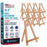 10.5" Small Wooden Tabletop Easel (12 Pack) for Painting and Display Stand - A-Frame Table Top Easel, Canvas Holder