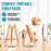 10.5" Small Wooden Tabletop Easel (6 Pack) for Painting and Display Stand - A-Frame Table Top Easel, Canvas Holder
