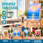 14" Medium Tabletop Display Easel - Beechwood Artist A-Frame Display Stand, Wooden Easel for Painting, Canvas Stand, (Pack of 6) Classrooms Events Photo Picture Sign Holder