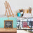 18" Large Tabletop Display Easel - Beechwood Artist A-Frame Display Stand, Wooden Easel for Painting, Canvas Stand, (Pack of 12) Classrooms Events Photo Picture Sign Holder