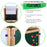 Children's 3-Sided Art Activity Easel with 3 Magnetic Stations, Chalkboard, Blackboard, Dry Erase White Board, Paper Roll, Paint Cups Shelf - Painting