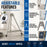 15" High Aluminum Tabletop Display Easel for Painting, Adjustable Folding Stand - Portable Art Easel for Displaying Canvas, Whiteboards, Posters, Signs, Pictures, Paintings