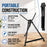 Tabletop Easel for Painting - 15" to 21" Adjustable Metal Painting Easel - Portable Art Easels (Pack of 4) for Display Table Stand - Canvas, Whiteboards, Posters, Signs, Drawings
