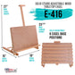 Cancun Solid Wooden Tabletop Easel - Artist Studio Desktop Drawing Table, Portable Drafting Table, Adjustable Art Board, Tabletop Easel for Painting, Holds Up to 23" Canvas, Beechwood