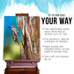 Large Walnut French Easel, Adjustable Plein Air Easels, Beechwood Sketchbox Tripod for Field & Studio Painting Easel for Adults, Drawing, Display - Portable with Drawer & Palette