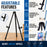 13.5" Black Metal Tabletop Easel Stand - Foldable Tripod Table Top Easel Stand for Sign, Art, Poster Board, Canvas & Photos - Display Table Easels with Non-Skid Feet