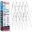 66" High Gallery Silver Metal Display Easel (10 Pack) - Large Adjustable Height Portable Easel Stand, Sign Display, Holds 25 lbs - Floor & Tabletop Easels, Painting Stand