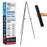 63" High Heavy Duty Metal Folding Display Easel - Adjustable Height, Holds 10 lbs - Portable Art Easel Stand - For Sign, Poster, Canvas, Painting, Picture Display