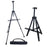 66" Sturdy Aluminum Tripod Artist Field and Display Easel Stand - Adjustable Height 20" to 5.5 Feet, Holds Up To 32" Canvas, Floor Tabletop Display