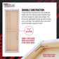 Long Stretched Canvas for Painting 6x24 inch Gallery Depth 1-1/2" Thick, 3-Pack - 12oz Acrylic Gesso Triple Primed, Professional Artist Quality, 100% Cotton - Pouring, Oil Paint